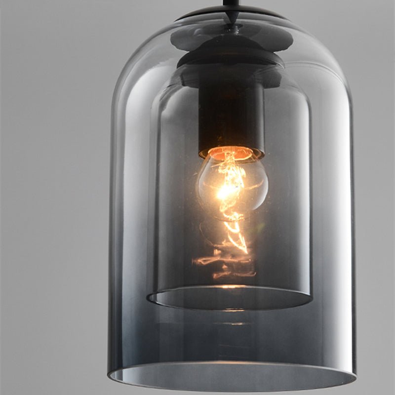 LUMINAIRE – Elegant Double Glass Pendant Light
