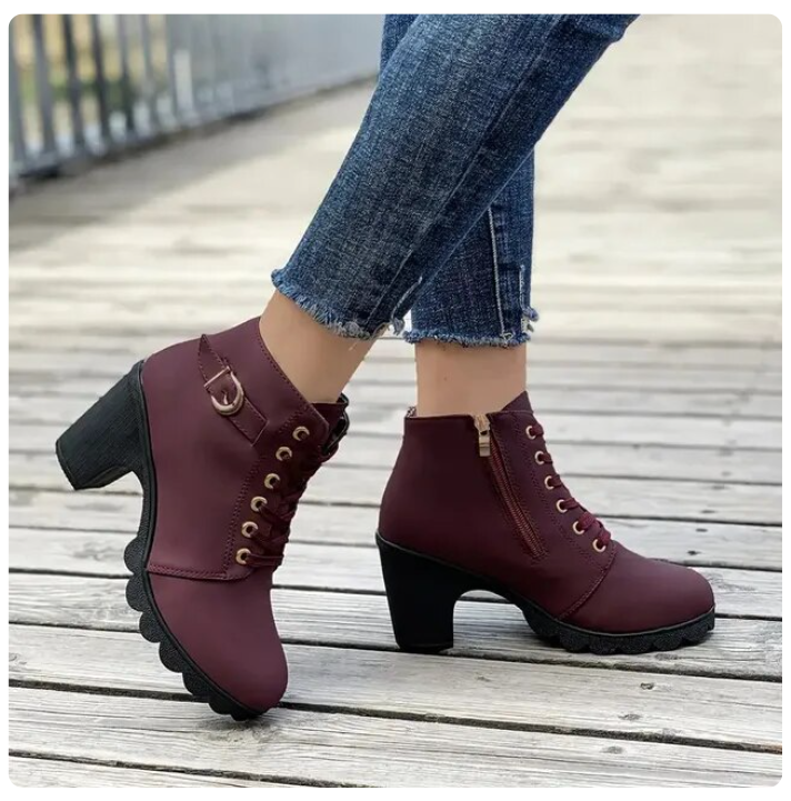 Elegant High Heel Chelsea Boots for Comfort