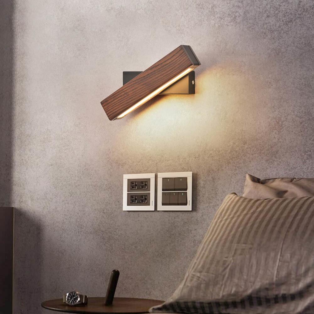 LUMINOUS WOOD – Versatile Rotatable LED Wall Light