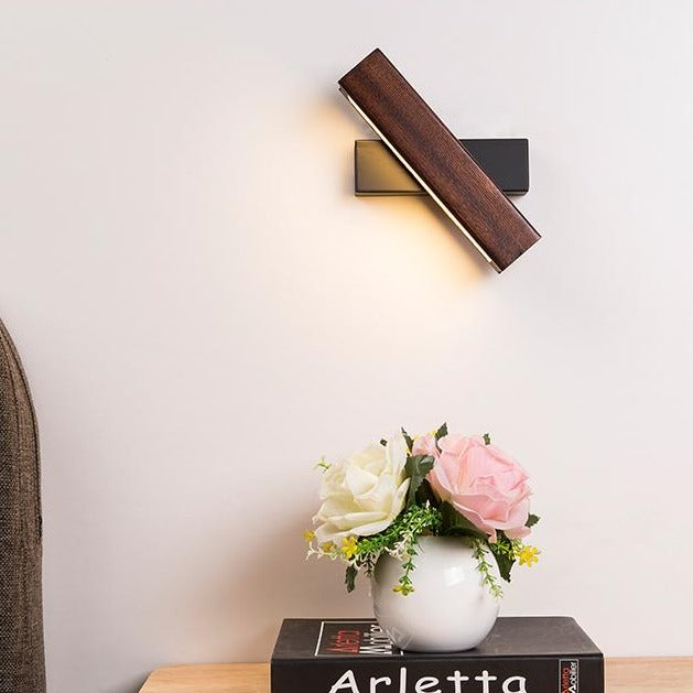 LUMINOUS WOOD – Versatile Rotatable LED Wall Light