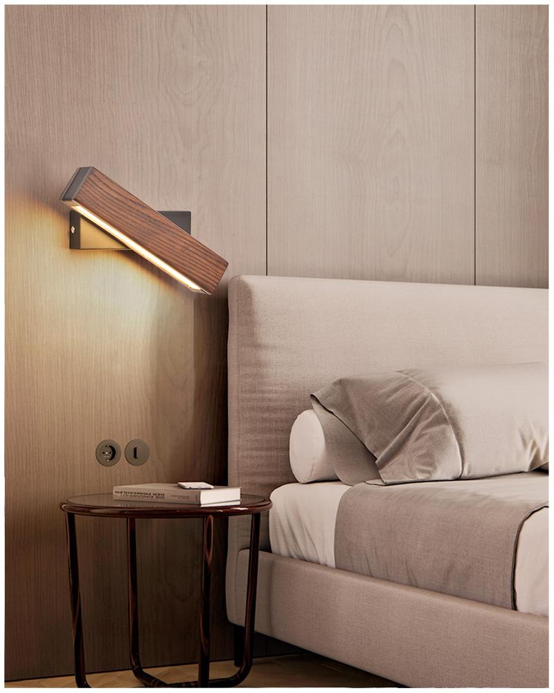 LUMINOUS WOOD – Versatile Rotatable LED Wall Light
