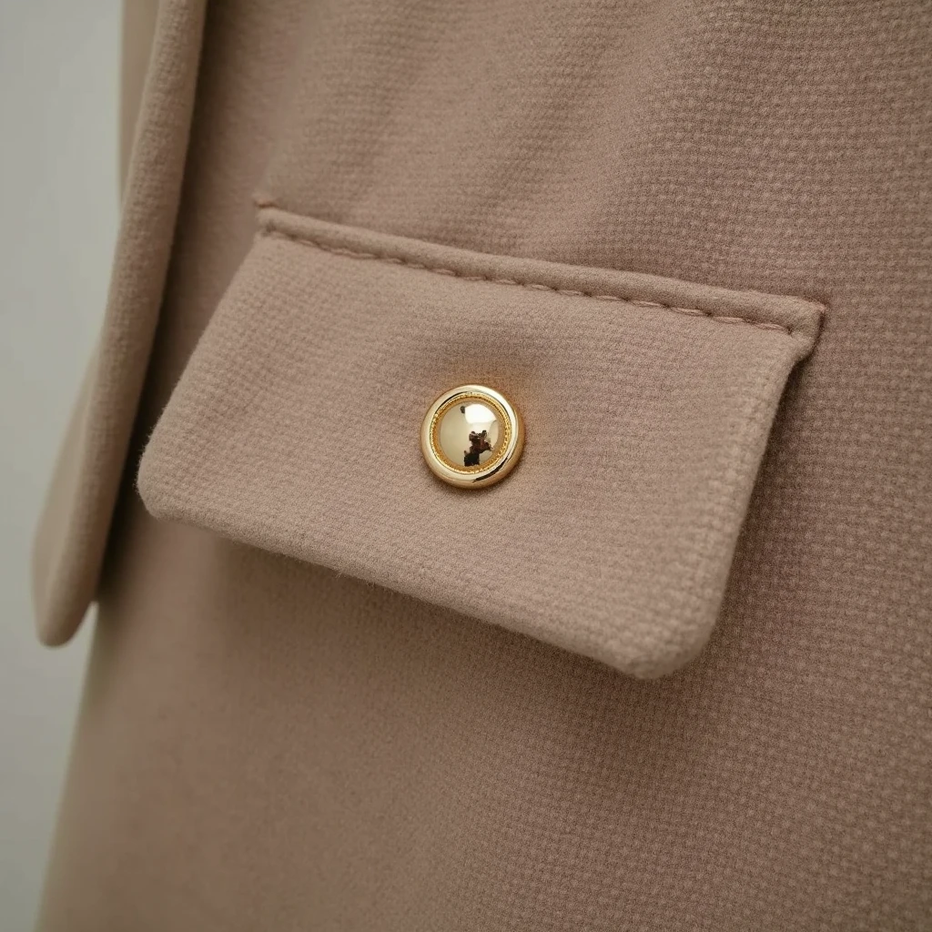 Elegant Women's Cropped Blazer for Winter