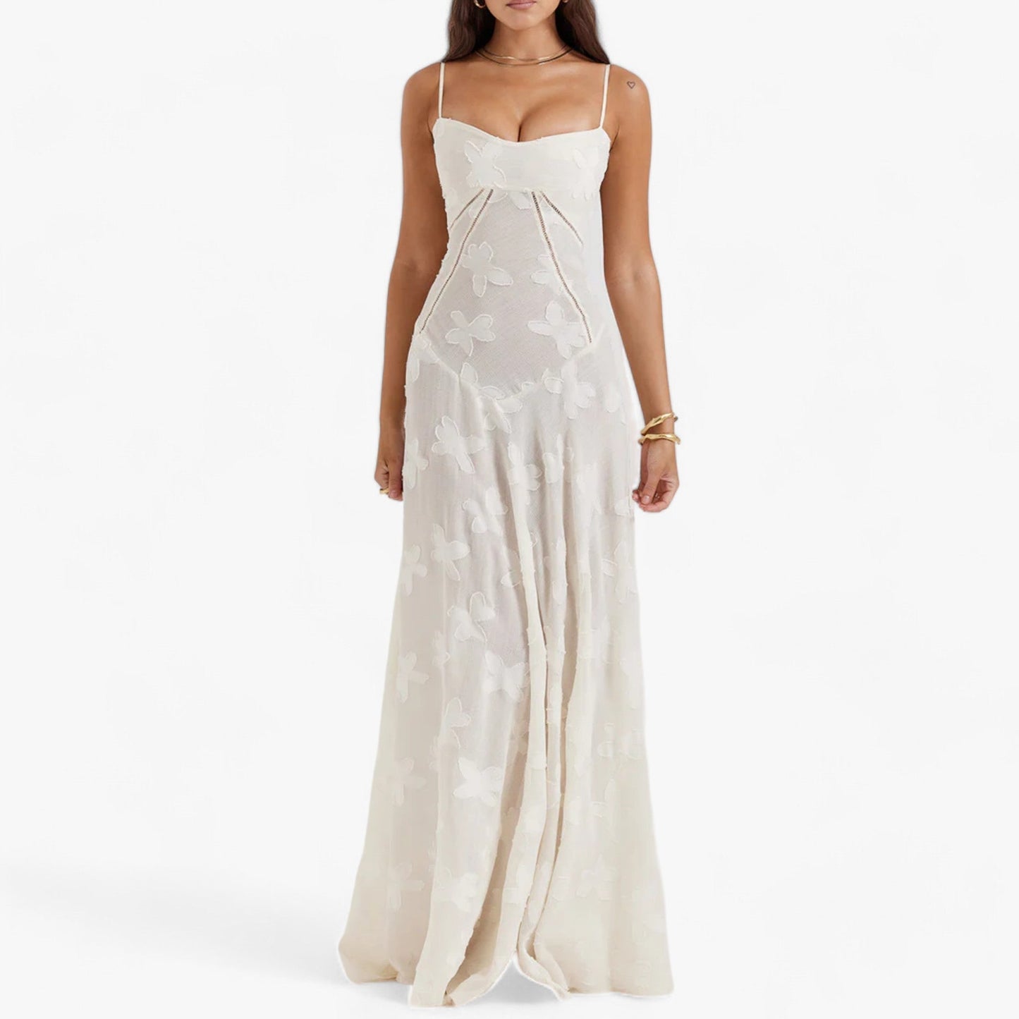 Floral Corset Dress - Curves & Sparkle