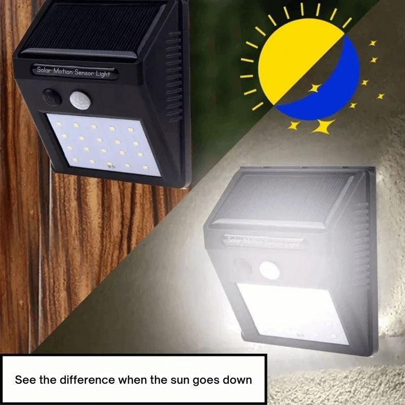 LUMINAIRE – Smart Solar Motion Sensor Light