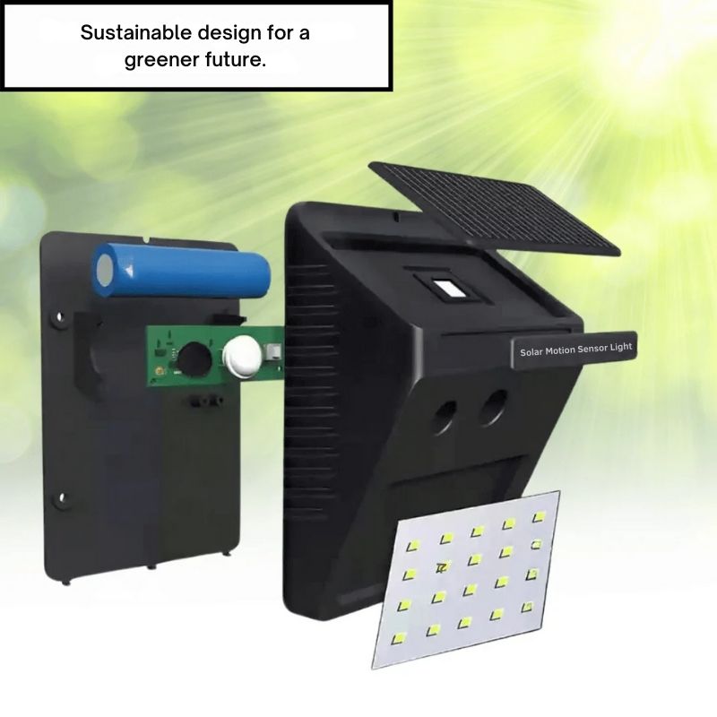 LUMINAIRE – Smart Solar Motion Sensor Light