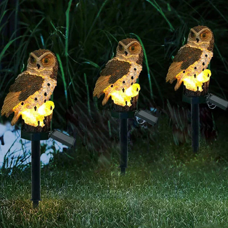 LUMIOWL – Charming Solar Garden Lamp