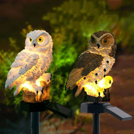 LUMIOWL – Charming Solar Garden Lamp