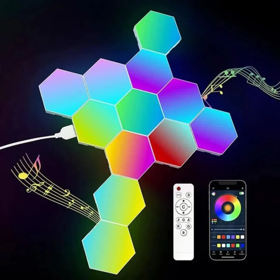 LUMINOX – Interactive Hexagonal LED Lighting System