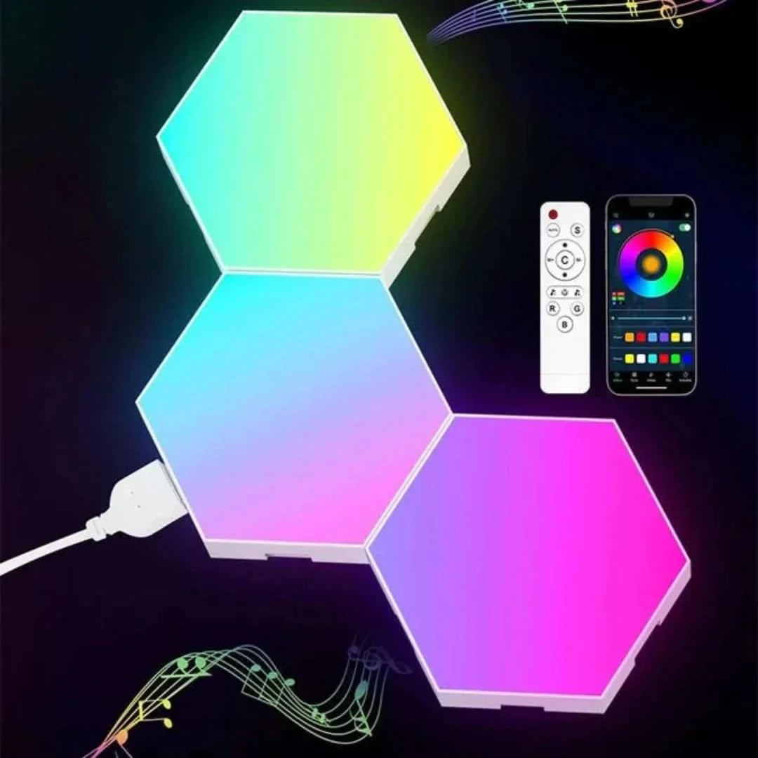LUMINOX – Interactive Hexagonal LED Lighting System