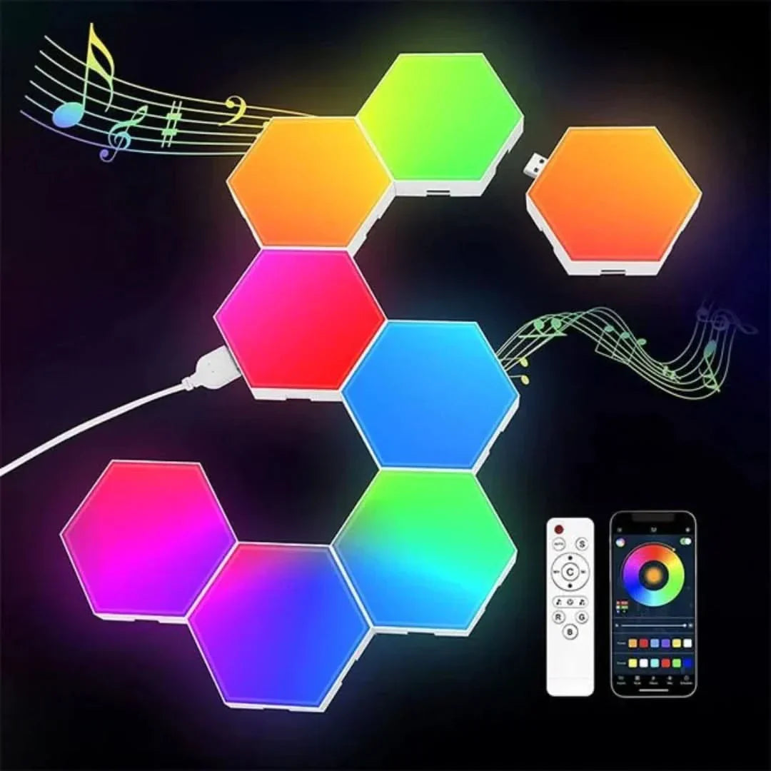 LUMINOX – Interactive Hexagonal LED Lighting System