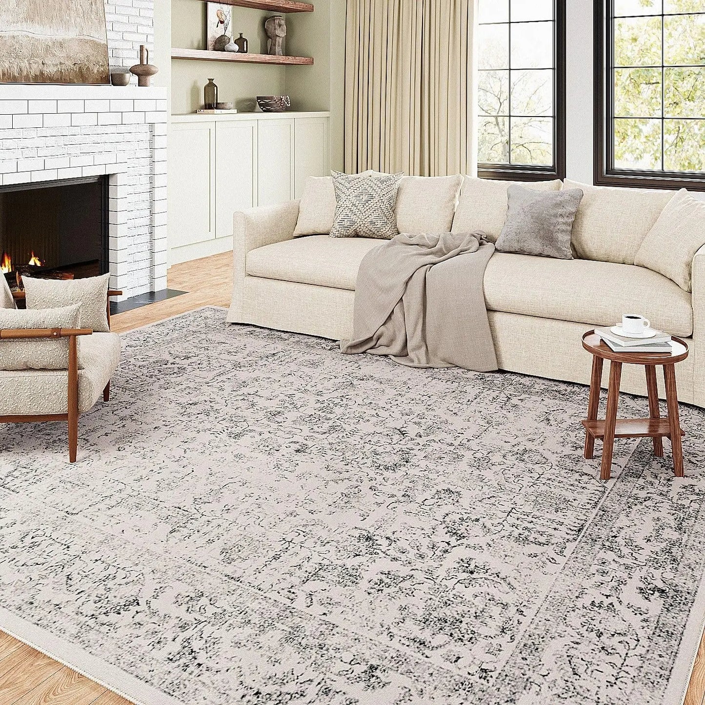 Savona Distressed Washable Boho Rug