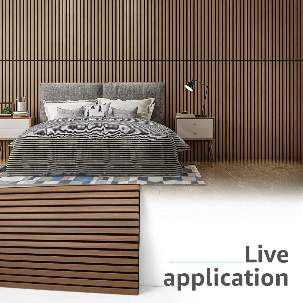 Acoustic Wood Slat Panels – Sound Absorbing Fluted Design