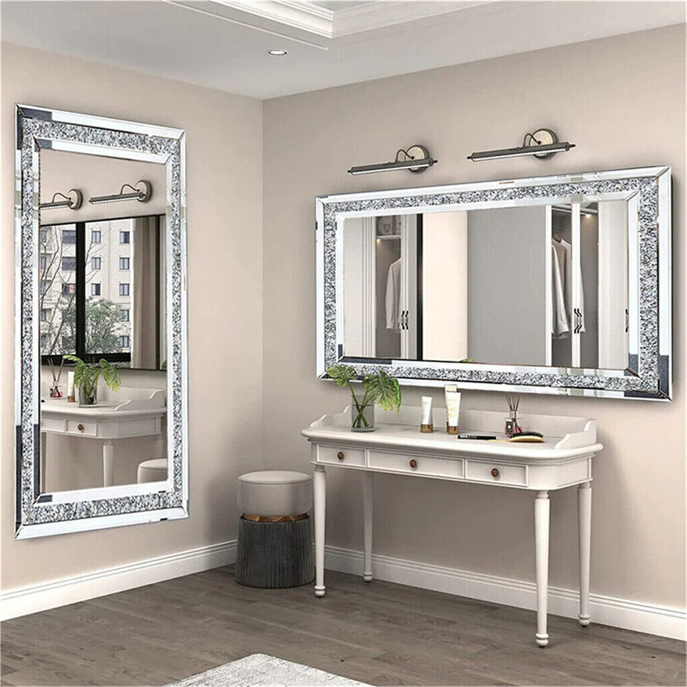 XXXL Large Diamond Decorative Wall Mirror