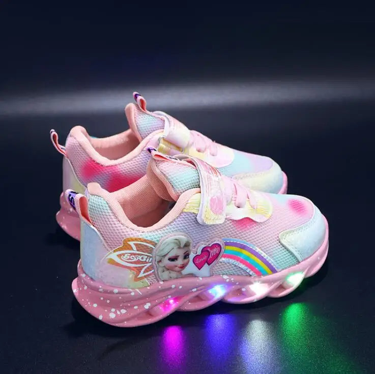 Enchanting LED Princess Shoes for Kids