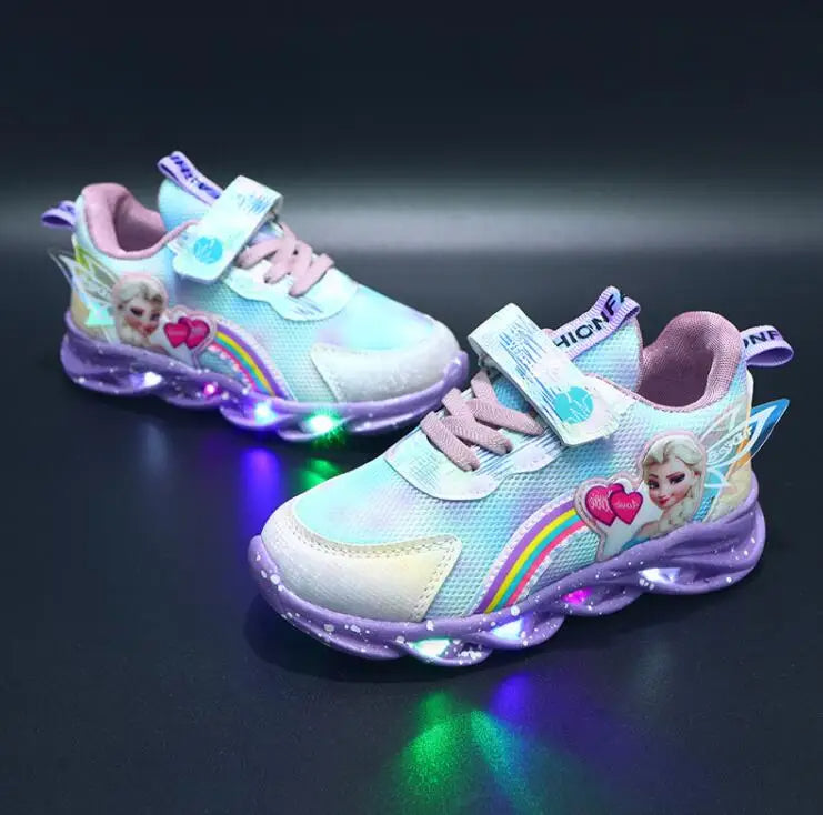 Enchanting LED Princess Shoes for Kids