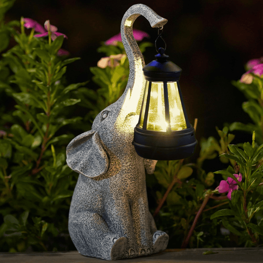 LUMINOELEPHANT – Enchanting Solar Garden Lamp