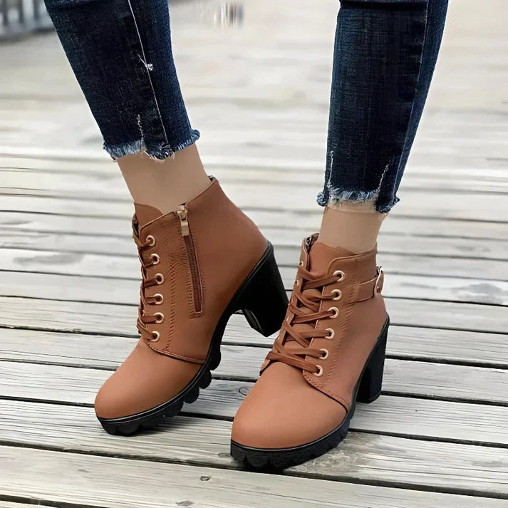Elegant High Heel Chelsea Boots for Comfort