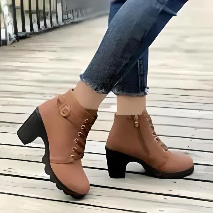 Elegant High Heel Chelsea Boots for Comfort